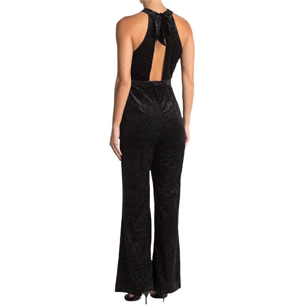 Black Velvet Jumpsuit!   - Picture 2 of 6